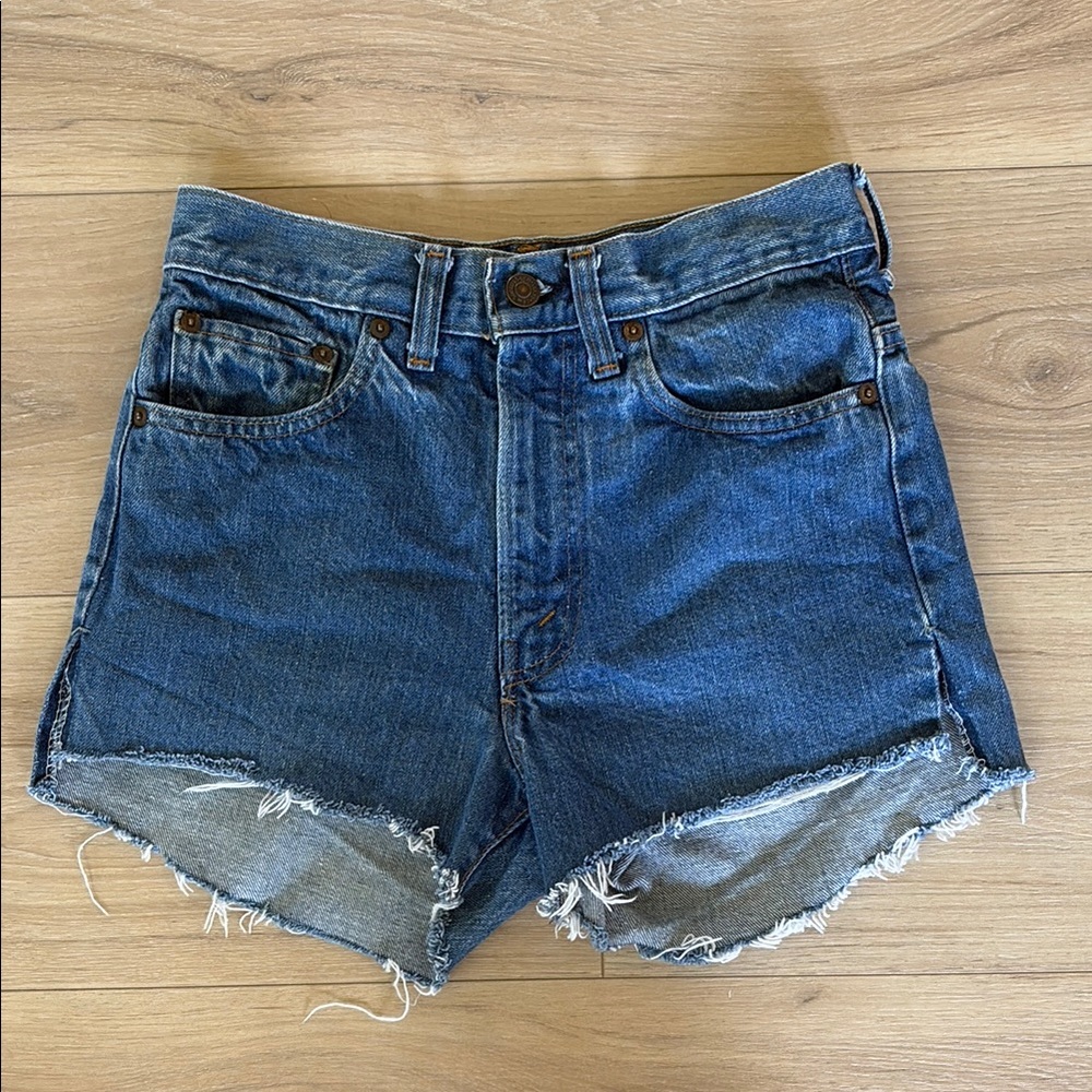 Vintage Levi jean shorts